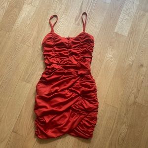 H&M red dress